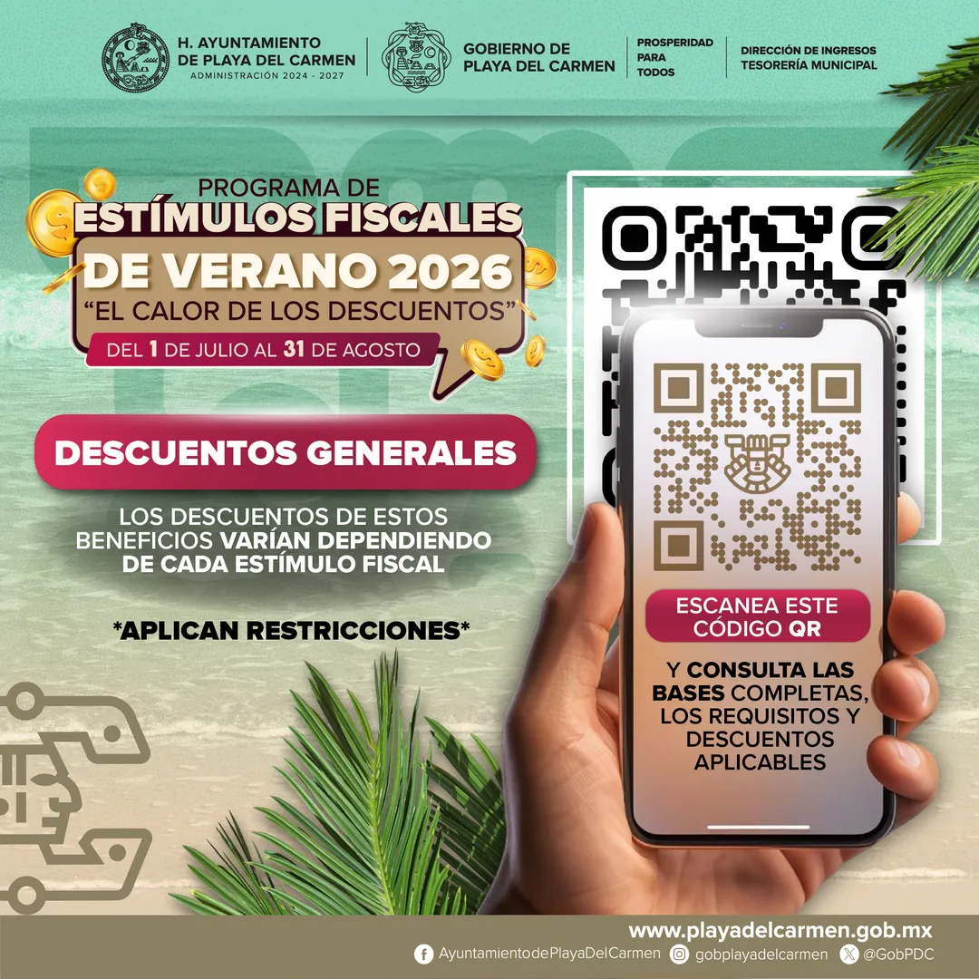 Estímulos Fiscales de Verano — Ayto. PdC (2do período)