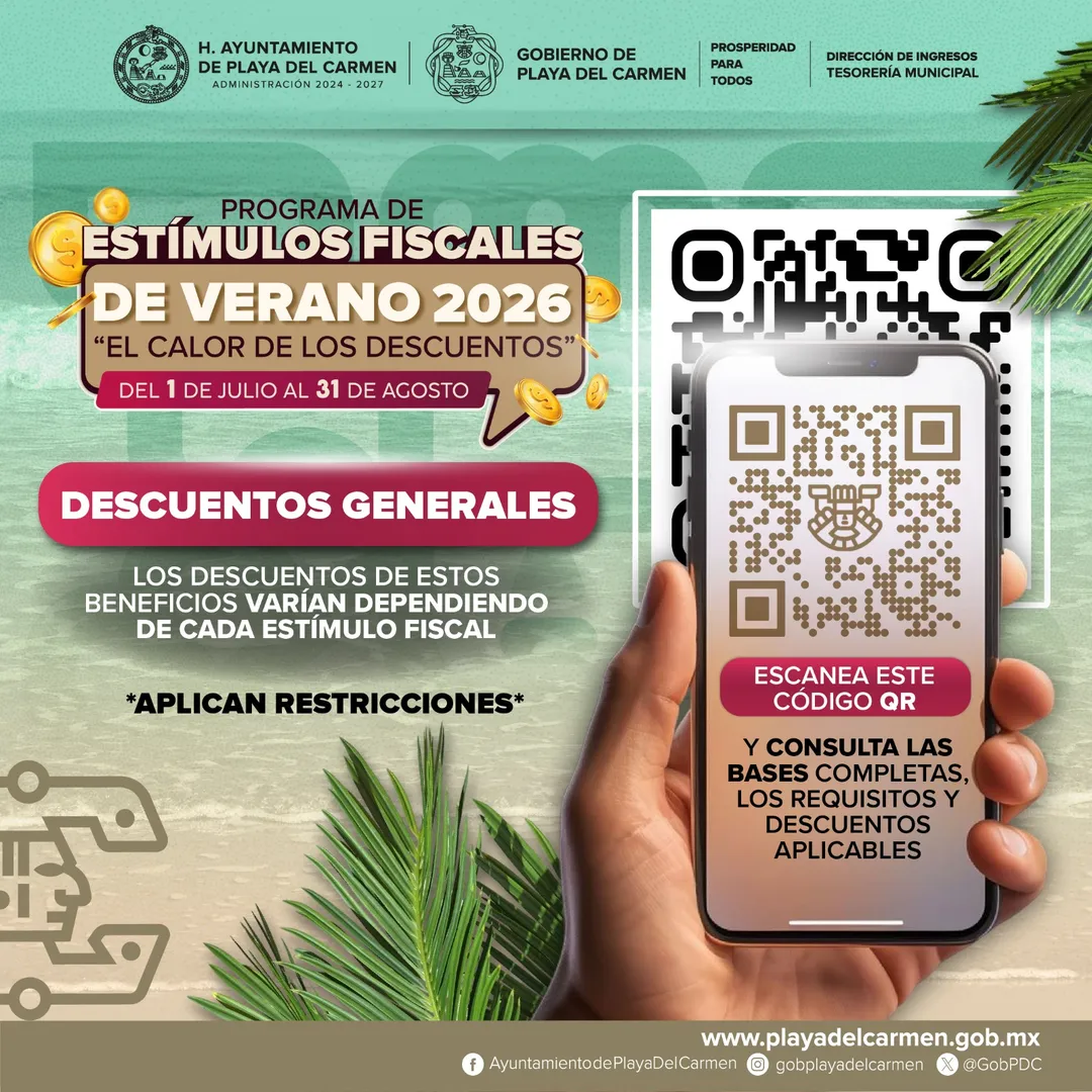 Estímulos Fiscales de Verano — Ayto. PdC