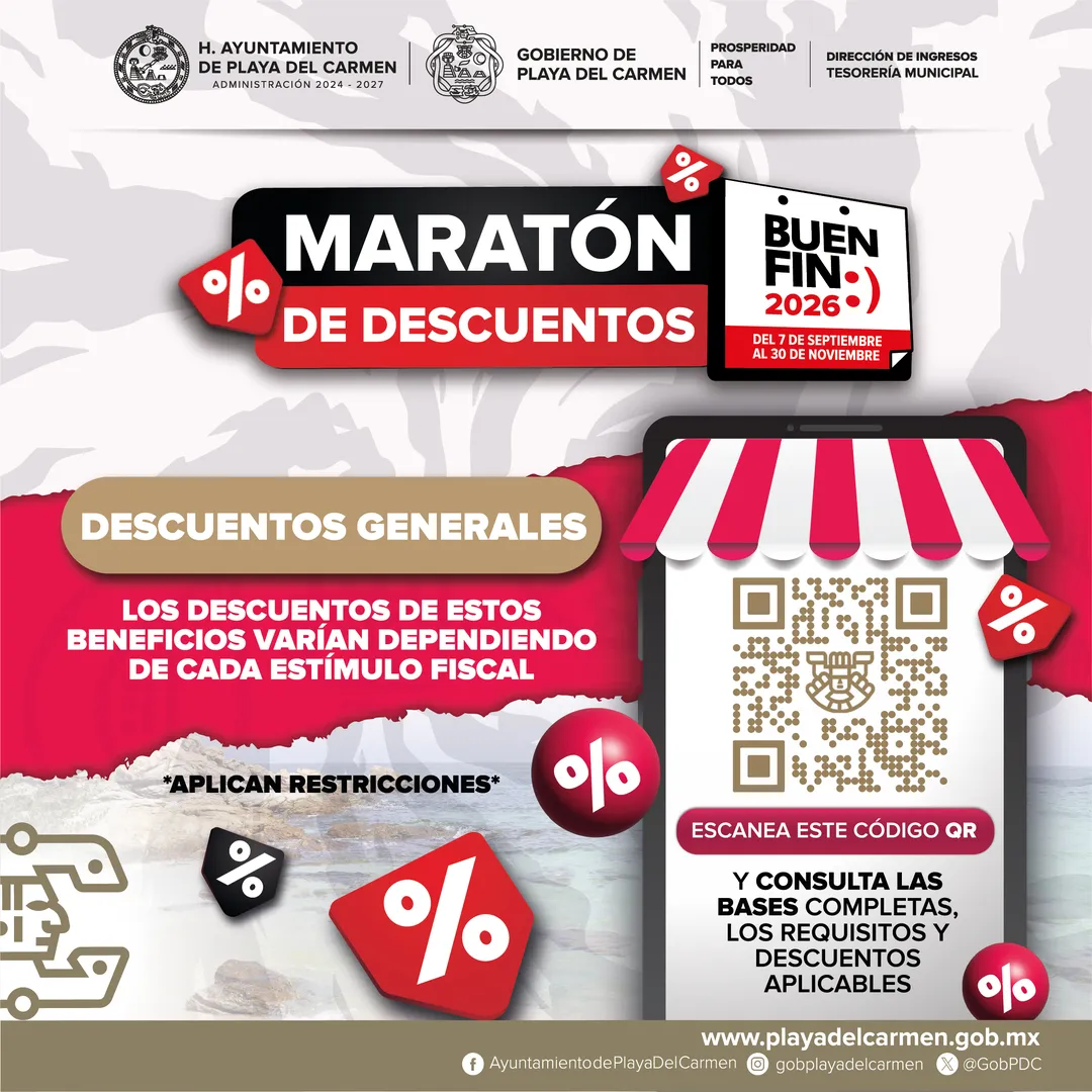 Maratón de descuentos — Ayto. PdC (1-10 oct)