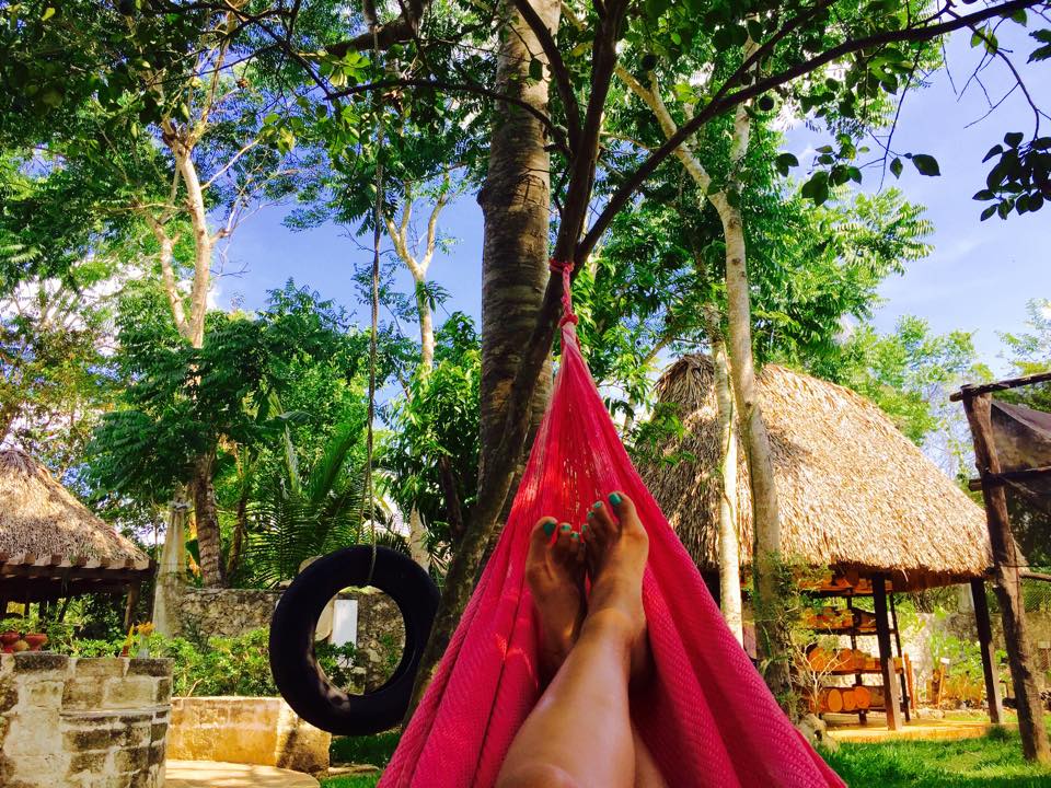 Disfrutando de Casa Itzamná