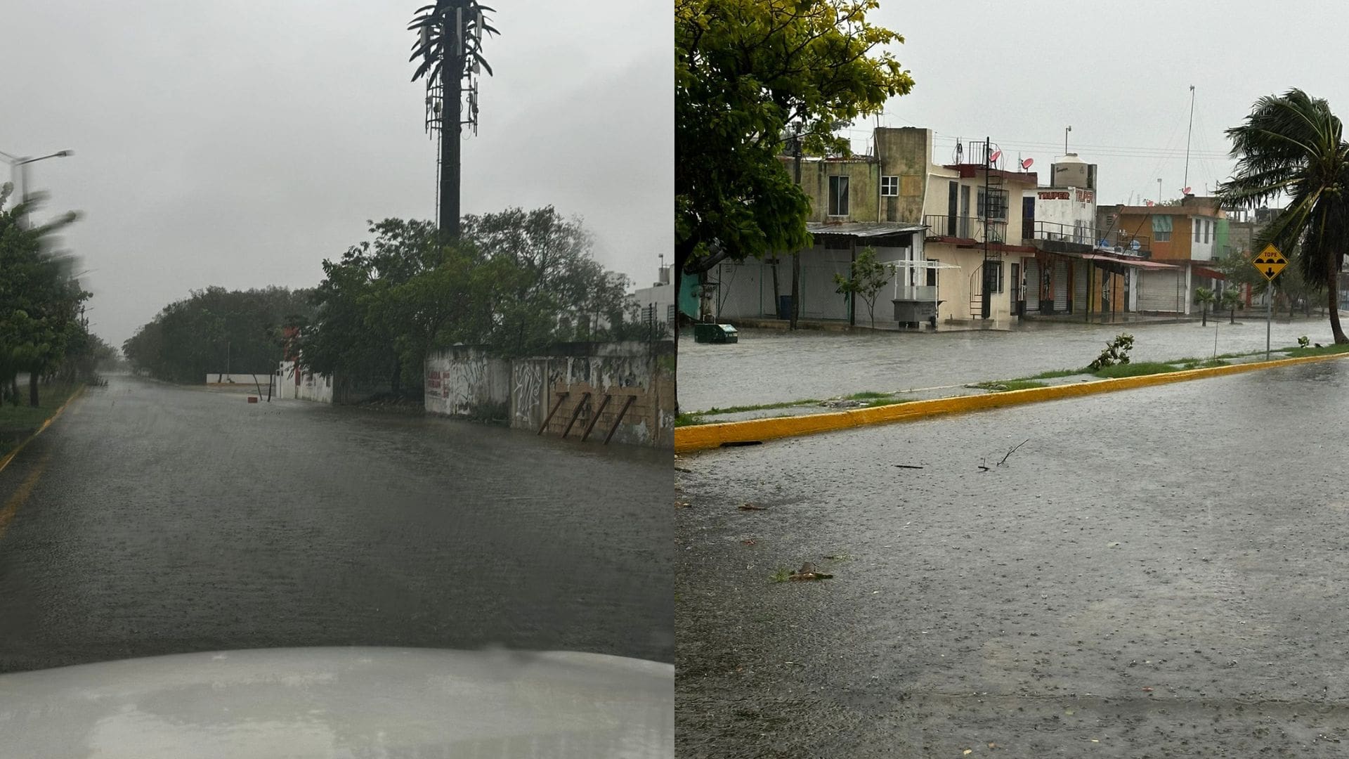 Galería de imágenes de Playa del Carmen después del paso del huracán Beryl