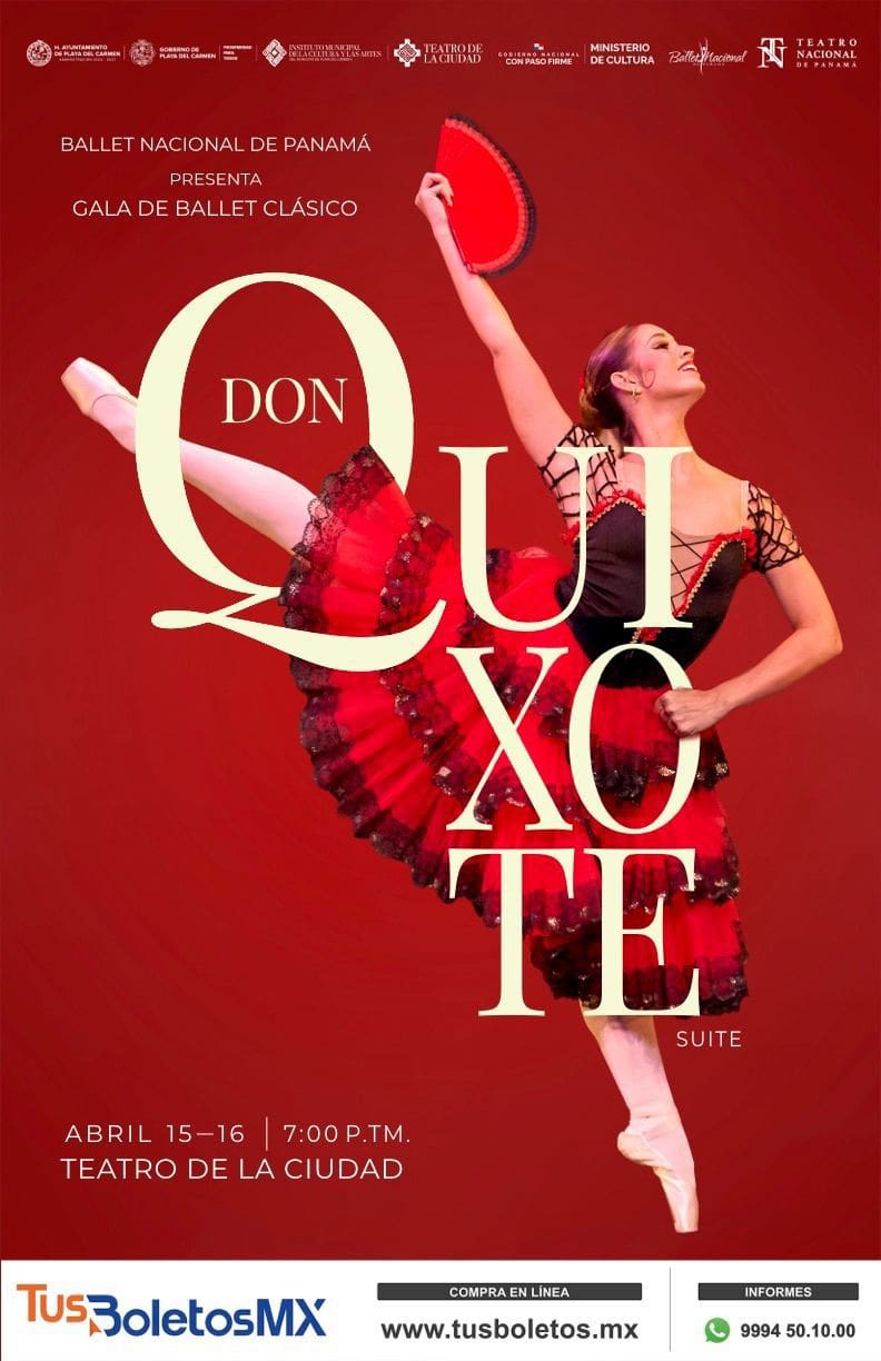 Fortalece gobierno de Estefanía Mercado agenda cultural con la presentación del Ballet Nacional de Panamá